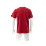 Katoenen reclame T-shirts met korte mouwen Keya 130 g/m2 kleur rood vierde weergave