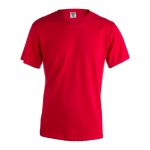 Katoenen reclame T-shirts met korte mouwen Keya 130 g/m2 kleur rood