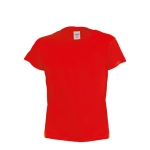 Kinder t-shirt bedrukken gemaakt van 135 g/m2 katoen kleur rood