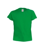 Kinder t-shirt bedrukken gemaakt van 135 g/m2 katoen kleur groen