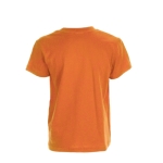 Kinder t-shirt bedrukken gemaakt van 135 g/m2 katoen kleur oranje