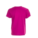 Kinder t-shirt bedrukken gemaakt van 135 g/m2 katoen kleur roze