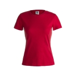 T-shirt personaliseren gemaakt van 100% katoen 180 g/m2 Keya kleur rood  negende weergave