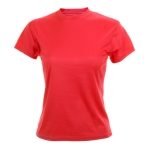 MKT sportshirts bedrukken van 135 g/m2 polyester kleur rood