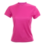 MKT sportshirts bedrukken van 135 g/m2 polyester kleur roze