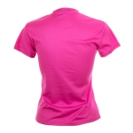 MKT sportshirts bedrukken van 135 g/m2 polyester kleur roze