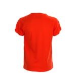 Kinder sportshirts van ademend polyester 135 g/m2 MKT kleur rood