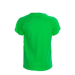 Kinder sportshirts van ademend polyester 135 g/m2 MKT kleur groen