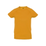 Kinder sportshirts van ademend polyester 135 g/m2 MKT kleur oranje  negende weergave