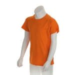 Kinder sportshirts van ademend polyester 135 g/m2 MKT kleur oranje tweede weergave