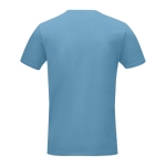 T-shirts personaliseren van 200 g/m² biologisch katoen Elevate NXT kleur blauw