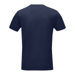 T-shirts personaliseren van 200 g/m² biologisch katoen Elevate NXT kleur donkerblauw