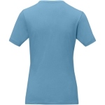 Dames T-shirt van biologisch katoen met korte mouwen 200 g/m2 Elevate NXT weergave zeefdruk