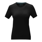 Dames T-shirt van biologisch katoen met korte mouwen 200 g/m2 Elevate NXT weergave zeefdruk