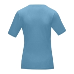 Dames reclame t-shirts biologisch katoen 200 g/m2 Elevate NXT kleur blauw