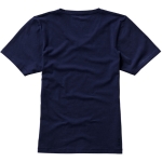 Dames reclame t-shirts biologisch katoen 200 g/m2 Elevate NXT kleur donkerblauw