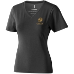 Dames reclame t-shirts biologisch katoen 200 g/m2 Elevate NXT derde weergave achterkant