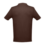 Poloshirts in diverse kleuren en 195 g/m2 katoen THC Adam kleur bruin tweede weergave