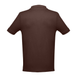 Poloshirts in diverse kleuren en 195 g/m2 katoen THC Adam kleur bruin