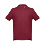 Poloshirts in diverse kleuren en 195 g/m2 katoen THC Adam kleur bordeaux eerste weergave