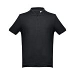 Poloshirts in diverse kleuren en 195 g/m2 katoen THC Adam kleur zwart eerste weergave