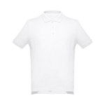 Poloshirts in diverse kleuren en 195 g/m2 katoen THC Adam kleur wit eerste weergave