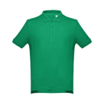 Poloshirts in diverse kleuren en 195 g/m2 katoen THC Adam kleur groen eerste weergave