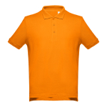 Poloshirts in diverse kleuren en 195 g/m2 katoen THC Adam kleur oranje