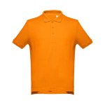 Poloshirts in diverse kleuren en 195 g/m2 katoen THC Adam kleur oranje eerste weergave