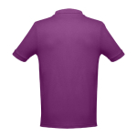 Poloshirts in diverse kleuren en 195 g/m2 katoen THC Adam kleur paars tweede weergave