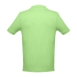 Poloshirts in diverse kleuren en 195 g/m2 katoen THC Adam kleur lichtgroen tweede weergave