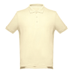 Poloshirts in diverse kleuren en 195 g/m2 katoen THC Adam kleur ivoor