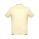 Poloshirts in diverse kleuren en 195 g/m2 katoen THC Adam kleur ivoor eerste weergave