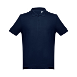 Poloshirts in diverse kleuren en 195 g/m2 katoen THC Adam kleur marineblauw eerste weergave