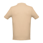 Poloshirts in diverse kleuren en 195 g/m2 katoen THC Adam kleur lichtbruin tweede weergave