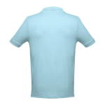 Poloshirts in diverse kleuren en 195 g/m2 katoen THC Adam kleur pastel blauw