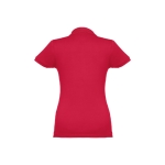 Dames katoenen polo in diverse kleuren 195 g/m2 THC Eve kleur rood tweede weergave