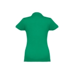 Dames katoenen polo in diverse kleuren 195 g/m2 THC Eve kleur groen tweede weergave