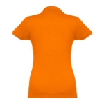 Dames katoenen polo in diverse kleuren 195 g/m2 THC Eve kleur oranje