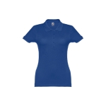 Dames katoenen polo in diverse kleuren 195 g/m2 THC Eve kleur koningsblauw eerste weergave