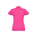 Dames katoenen polo in diverse kleuren 195 g/m2 THC Eve kleur fuchsia tweede weergave