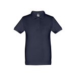 Kinder reclame poloshirts van katoen 195 g/m2 THC Adam Kids kleur blauw eerste weergave