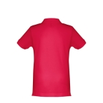 Kinder reclame poloshirts van katoen 195 g/m2 THC Adam Kids kleur rood