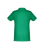 Kinder reclame poloshirts van katoen 195 g/m2 THC Adam Kids kleur groen