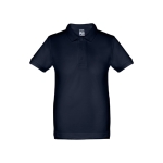 Kinder reclame poloshirts van katoen 195 g/m2 THC Adam Kids kleur marineblauw eerste weergave