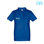 Kinder reclame poloshirts van katoen 195 g/m2 THC Adam Kids met afdrukgebied