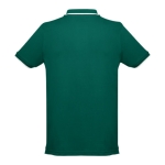 Slim-fit poloshirts met logo van 210 g/m2 THC Rome-katoen kleur donkergroen