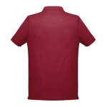 Polo's met full colour logo in katoen en polyester 200 g/m2 THC Berlin kleur bordeaux