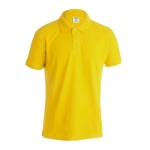 Goedkope katoenen polo's in diverse kleuren 180 g/m2 Keya kleur geel