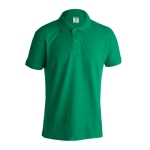 Goedkope katoenen polo's in diverse kleuren 180 g/m2 Keya kleur groen